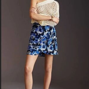 Anthropologie Porridge Floral Skirt